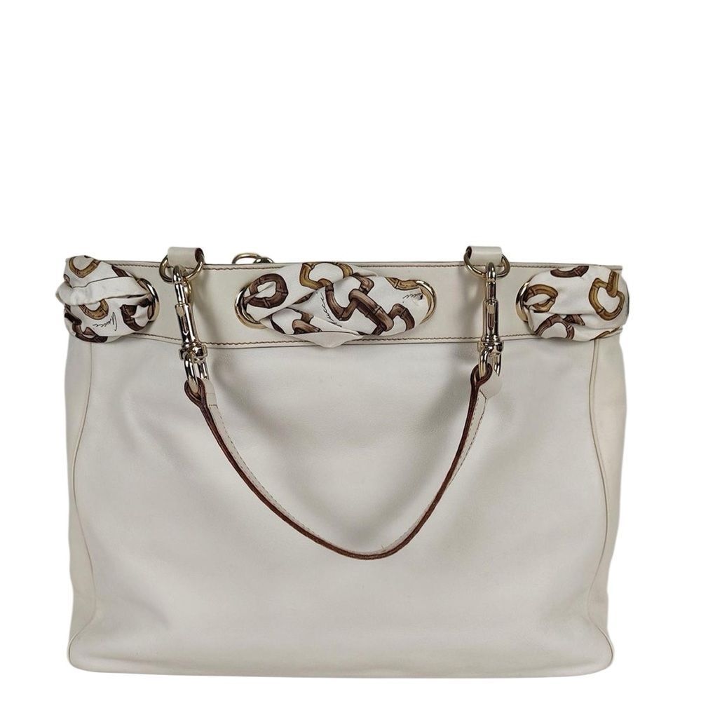 Gucci Positano white tote bag - Picture 2 of 10